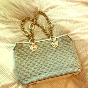 Marc Jacobs Quilted purse with gold chain